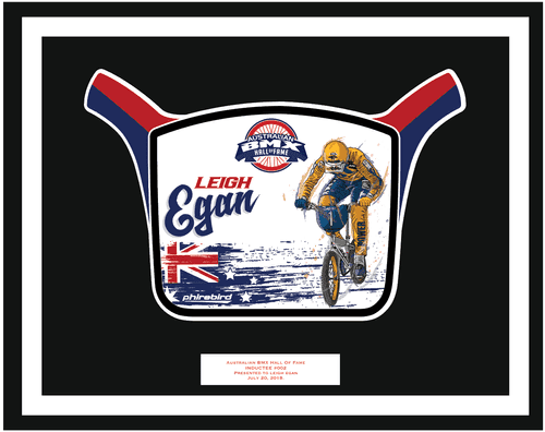 Leigh Egan HOF induction plate