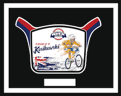 Tracey Kosikowski HOF induction plate